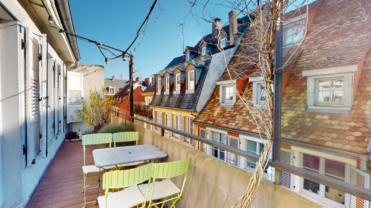 L'Appart Du Quai Avec Terrasse Estrasburgo Exterior foto